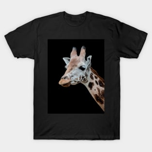 Giraffe - Portrait T-Shirt